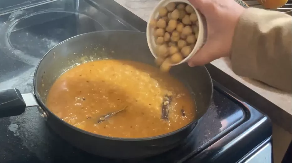 Mango Curry ChickPeas Recipe